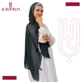 Chiffon Plain Scarf